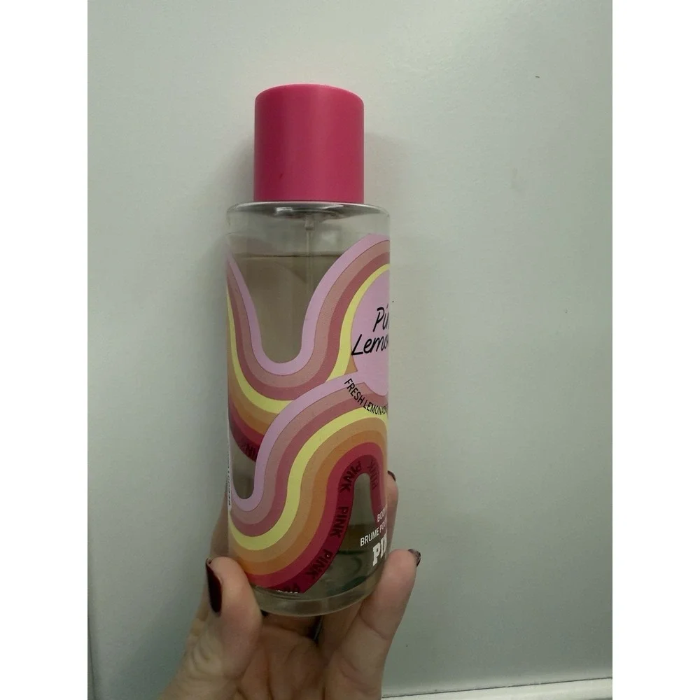 Victoria's Secret PINK Lemonade Scented Body Mist,8.4 fl‎ oz Limited Edition